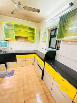 Kitchen in 2 BHK Apartment at Krishna Keval Township, Kondhwa – for Rent