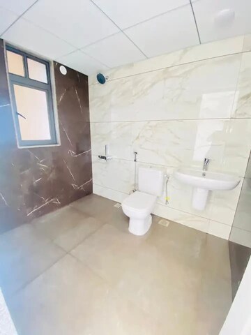 Bathroom in 3 BHK Apartment at Kumar Palmsprings, Undri – for Rent