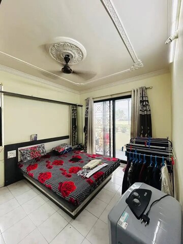 Bedroom in 1 BHK Apartment at Bramha Aangan, Salunkhe Vihar Society – for Sale