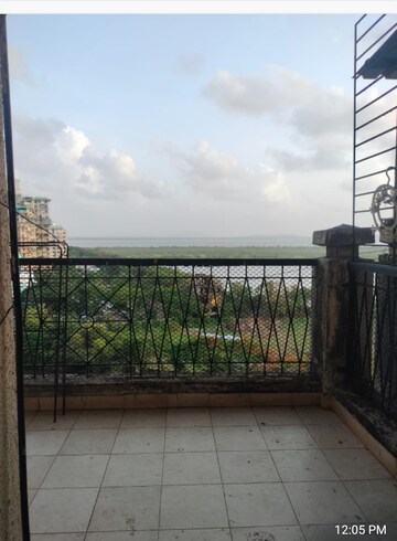 Balcony in 3 BHK Apartment at NRI Complex Phase 2, Seawoods – for Rent