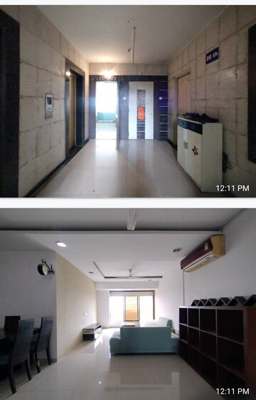 Kitchen in 3 BHK Apartment at Palm Paradise, Sanpada – for Rent