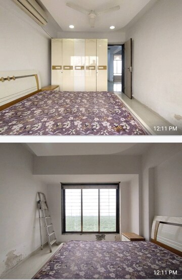 Kitchen in 3 BHK Apartment at Palm Paradise, Sanpada – for Rent