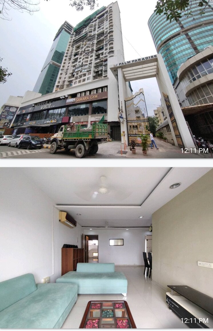 Master Bedroom, palm-paradise 3 Bedroom 2000 Sq.Ft. Apartment In Sanpada Navi Mumbai 8765519