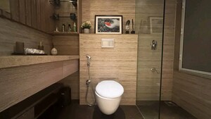 Bathroom in 2 BHK Apartment at Radhe IDBE CHS, Nalasopara West – for Sale