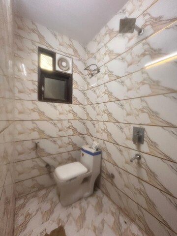 Bathroom in 2 BHK Builder Floor at Malviya Nagar – for Rent