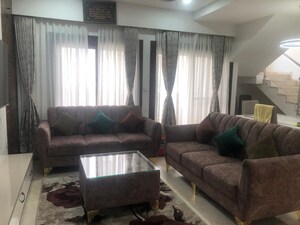 Living Room in 4 BHK Villa at Jalahalli West – for Sale