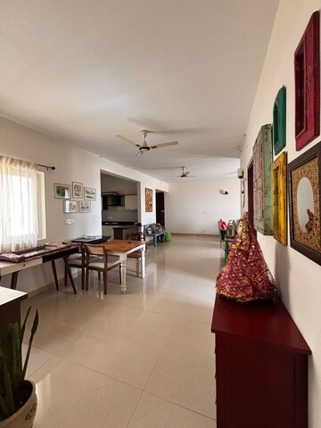 Bedroom in 3.5 BHK Apartment at Adarsh Palm Retreat, Marathahalli Orr – for Rent
