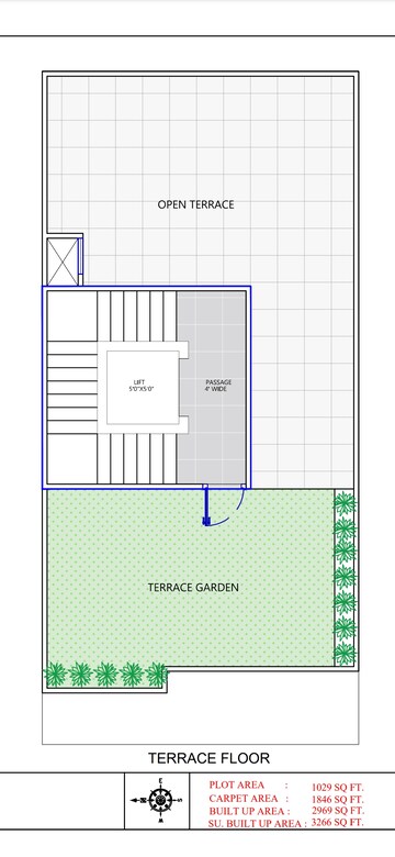 4 BHK Independent House – Map Location View at Napania - for Sale