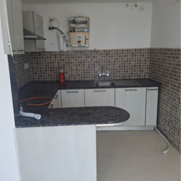 Kitchen in 1 BHK Apartment at Jaypee Greens Pavilion Court, Sector 128 – for Rent