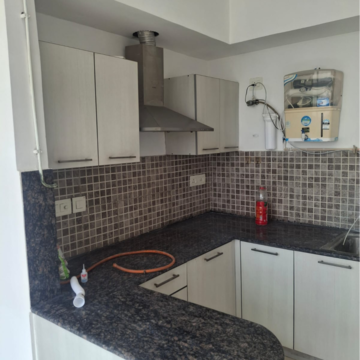 Kitchen in 1 BHK Apartment at Jaypee Greens Pavilion Court, Sector 128 – for Rent