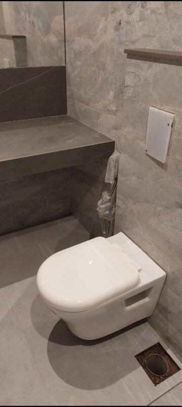 Bathroom in 3 BHK Apartment at S Raheja Natraj, Khar West – for Rent