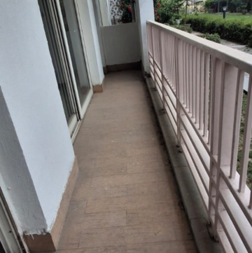 Balcony in 3 BHK Apartment at Jaypee Greens Pavilion Court, Sector 128 – for Rent
