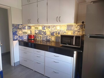 Kitchen in 2.5 BHK Apartment at Harbour Heights, Colaba – for Rent