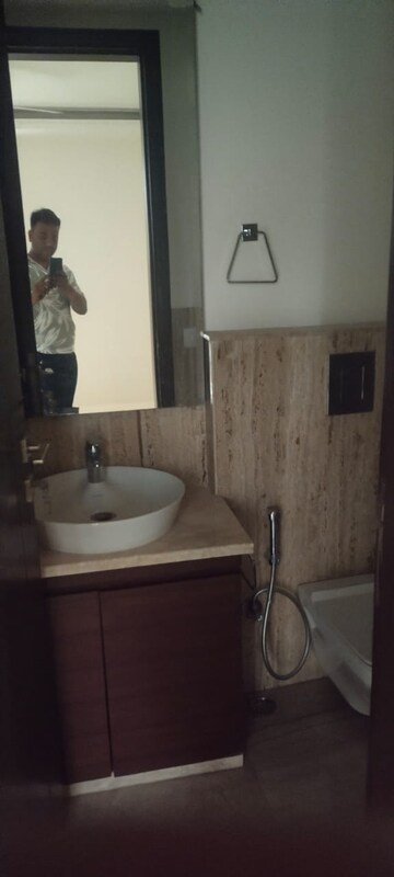 Bathroom in 2 BHK Builder Floor at Malviya Nagar – for Rent