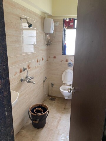 Bathroom in 2 BHK Apartment at DGS Sheetal Dharmaraj, Malad West – for Rent