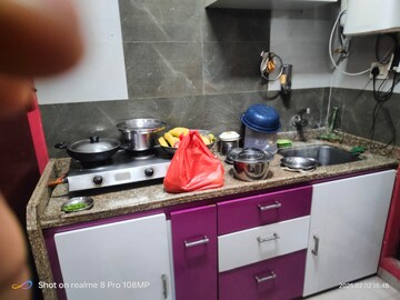 Kitchen in 2 BHK Apartment at Space India Siddhivinayak Garima, Taloja – for Rent