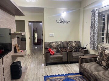 Living Room in 2 BHK Builder Floor at Rt Nagar – for Rent
