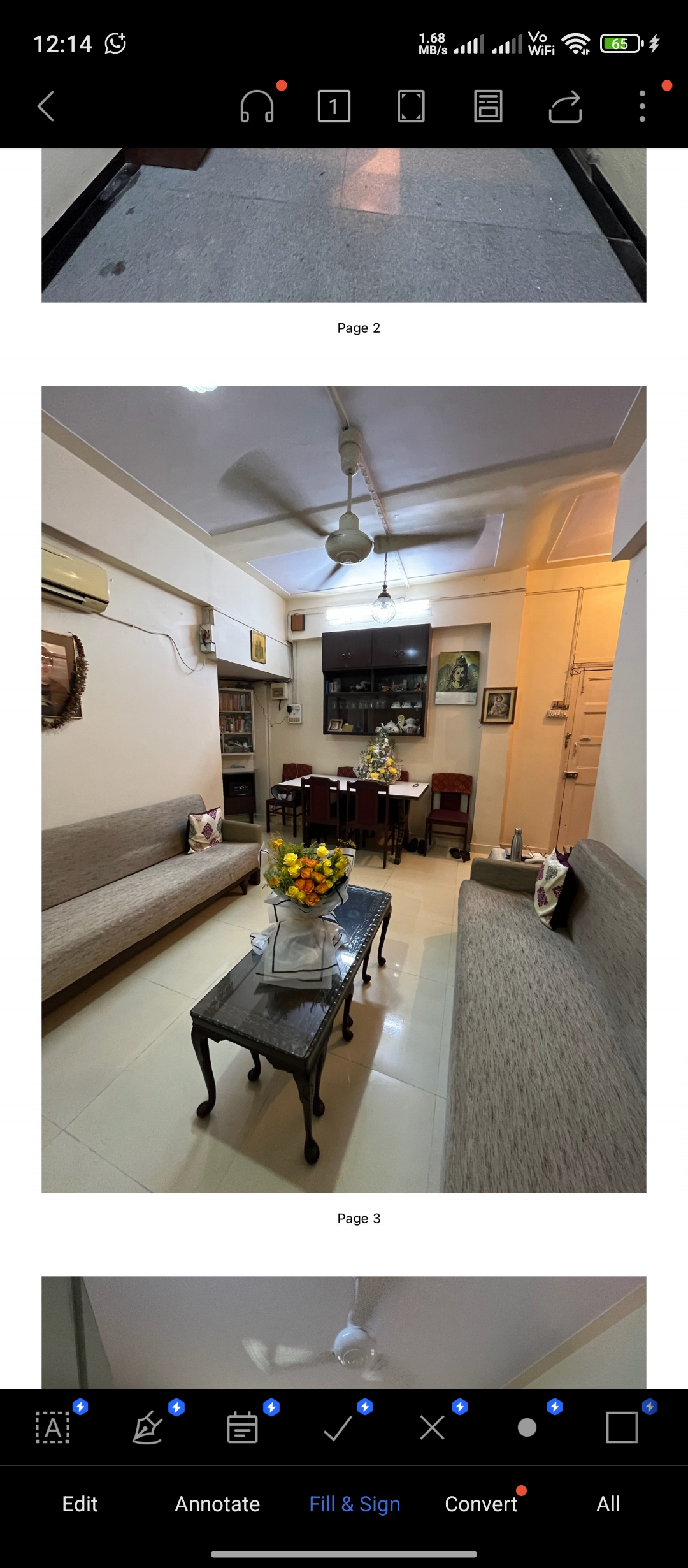 2 BHK Apartment For Rent in Marthanda Apartement Worl