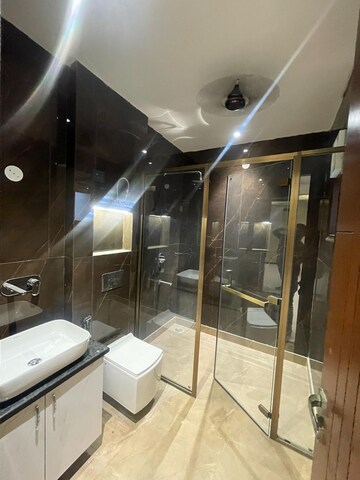 Attached Bathroom in 4 BHK Builder Floor at Niti Khand I – for Rent