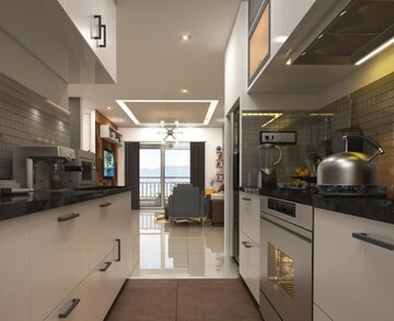 Kitchen in 3 BHK Apartment at Goyal My Home Upper Kharadi, Wagholi – for Sale