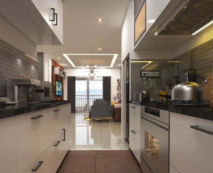 Kitchen, goyal-my-home-upper-kharadi 3 Bedroom 1210 Sq.Ft. Apartment In Wagholi Pune 8765854