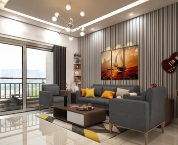 Living Room in 3 BHK Apartment at Goyal My Home Upper Kharadi, Wagholi – for Sale