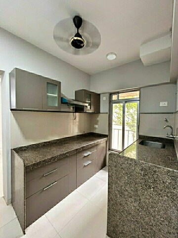 Kitchen in 2 BHK Apartment at DB Woods, Goregaon East – for Rent