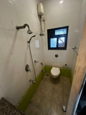 Bathroom in 2 BHK Apartment at Unique Twins Tower CHS, Kharghar Sector 20 – for Rent