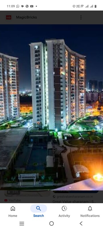 2 BHK Apartment – Exterior View View at Great Value Sharanam, Sector 107 - for Rent