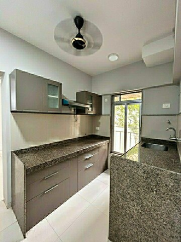 Kitchen in 2 BHK Apartment at Lodha Fiorenza, Goregaon East – for Rent