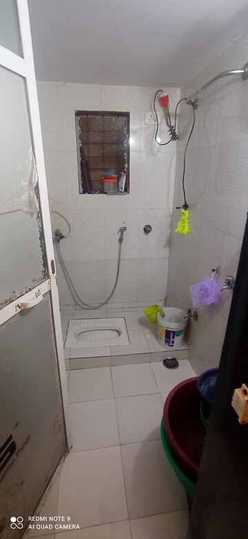 Bathroom in 1 BHK Apartment at Mangalya Paradise, Dombivli West – for Rent