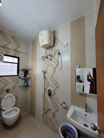 Bathroom in 2 BHK Apartment at Rohan Ishan, Bavdhan – for Rent