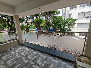 Balcony in 3 BHK Apartment at Prathamesh Park Baner, Baner – for Rent