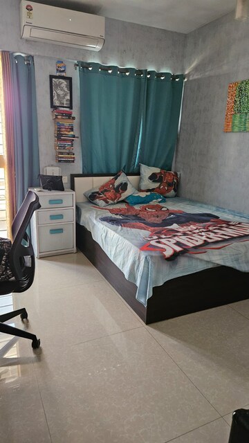 Bedroom in 3 BHK Apartment at Vasudha Parnika, Balewadi – for Rent