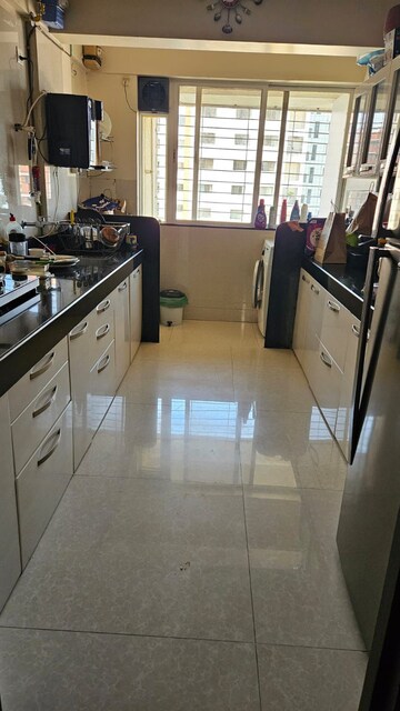 Kitchen in 3 BHK Apartment at Vasudha Parnika, Balewadi – for Rent