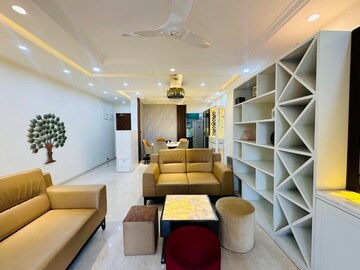 Living Room in 4 BHK Apartment at Bhartiya Nikoo Homes Phase 2, Thanisandra Main Road – for Sale