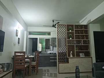 Living Room in 2 BHK Apartment at Akshar Paradise, Jalaram Nagar – for Sale