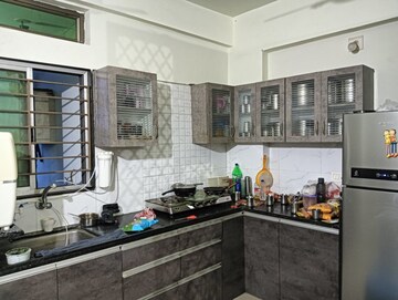 Kitchen in 2 BHK Apartment at Akshar Paradise, Jalaram Nagar – for Sale