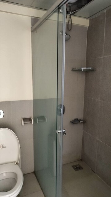 Bathroom in 3 BHK Apartment at Goel Ganga Acropolis, Baner – for Rent