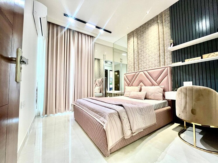 Bedroom, pir machalla 3 Bedroom 1680 Sq.Ft. Builder Floor In Pir Machalla Zirakpur 8766240