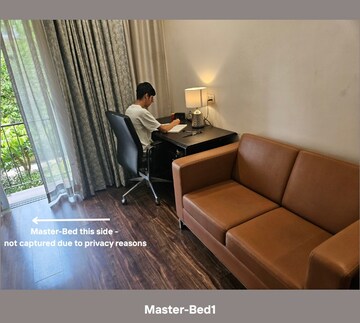 Living Room in 4 BHK Villa at Atul Western Hills TownHouses, Baner – for Rent