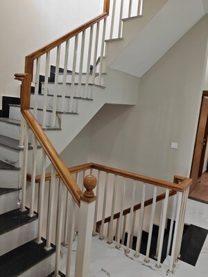 Staircase in 3 BHK Villa at Sahastradhara Road – for Sale