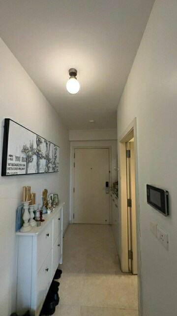 Building Lobby in 2.5 BHK Apartment at Oberoi Realty Woods, Goregaon East – for Rent
