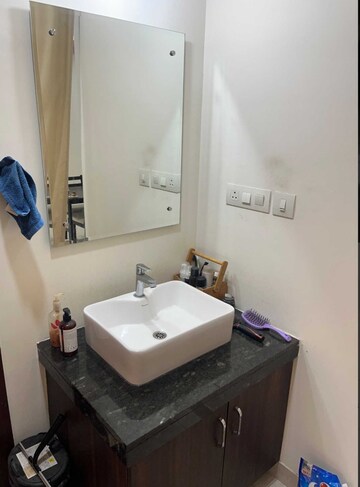 Bathroom in 2.5 BHK Apartment at Prestige High Fields, Gachibowli – for Rent