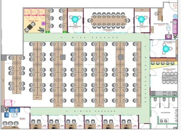 Master Plan in  Office Space at The Metropolitan Bandra Kurla Complex, Bandra Kurla Complex – for Rent