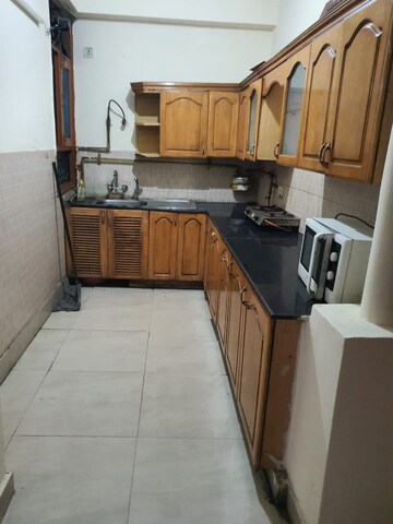 Kitchen in 2 BHK Apartment at Shipra Neo, Shipra Suncity – for Rent