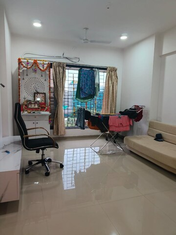 Living Room in 2 BHK Apartment at Riverdale Tower, Andheri East – for Rent