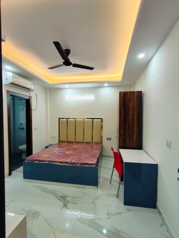 Bedroom in 1 RK Builder Floor at Sushant Lok I – for Rent