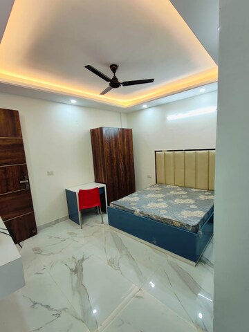 Bedroom in 1 RK Builder Floor at Sushant Lok I – for Rent