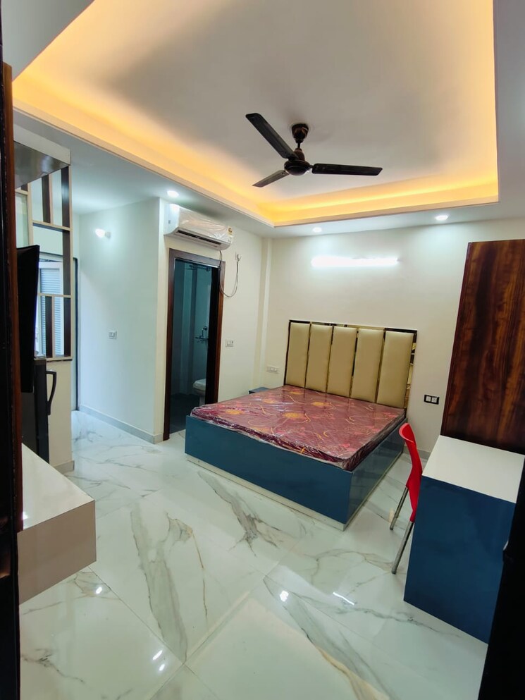 Bedroom, sushant lok i 1 RK 535 Sq.Ft. Builder Floor In Sushant Lok I Gurgaon 8766469
